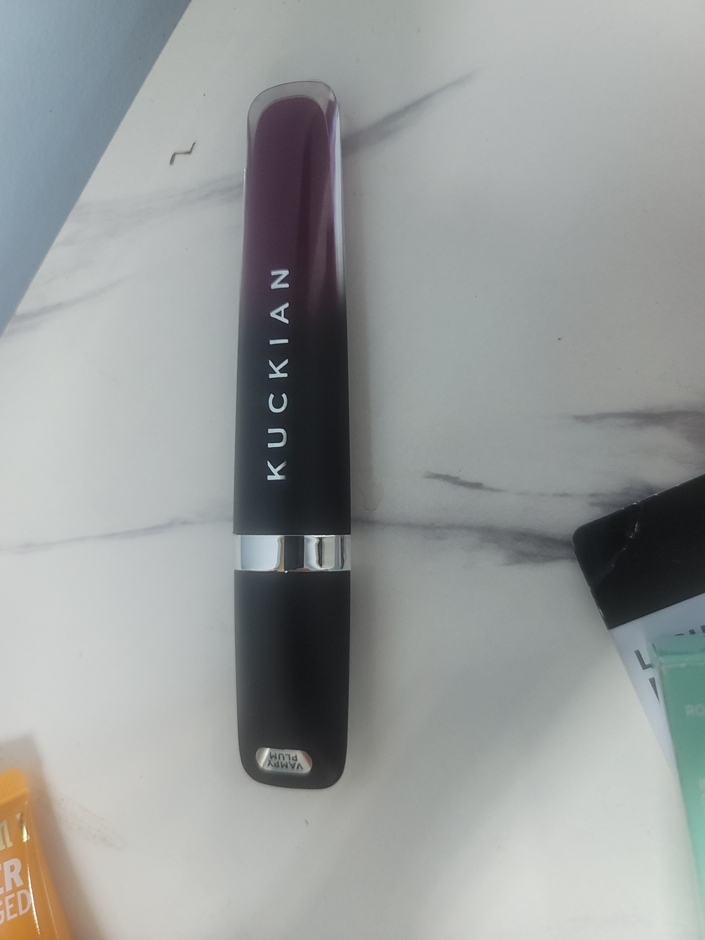 Velvet Plum Lipstick — Deep Plum Shade